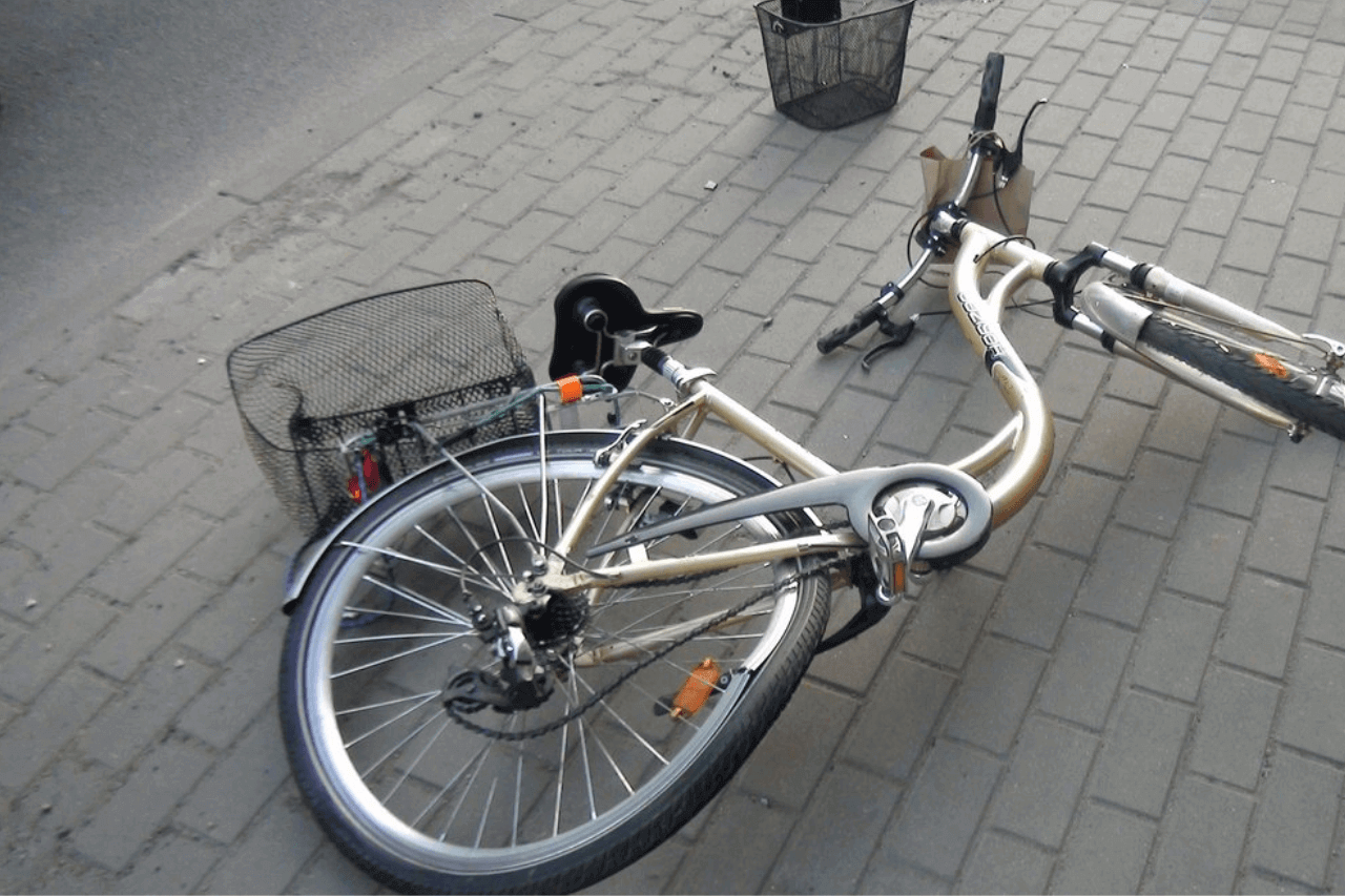 Potrącenie rowerzystki w Tarnowskich Górach