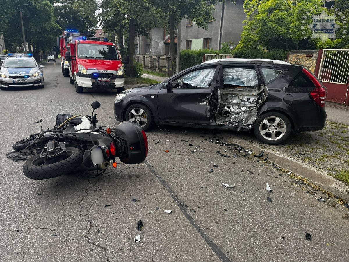 Wypadek w Tarnowskich Górach