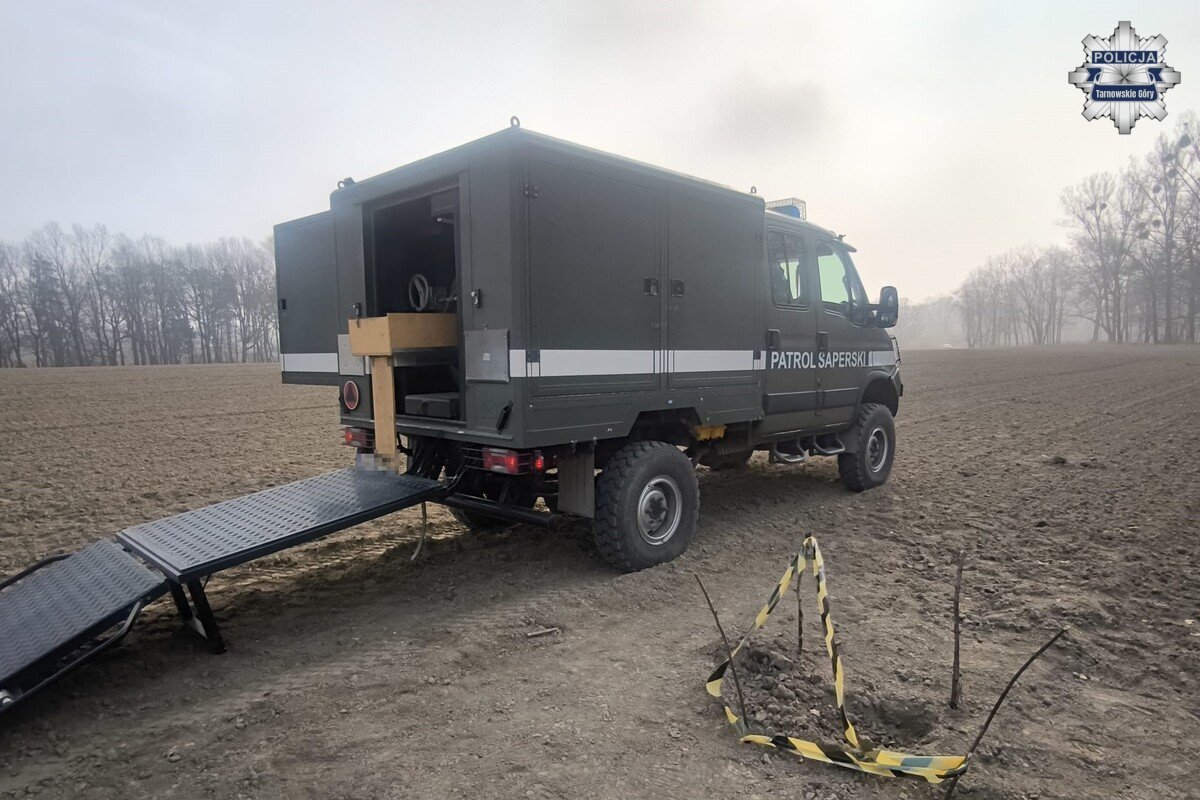 Niewybuchy w Wieszowie