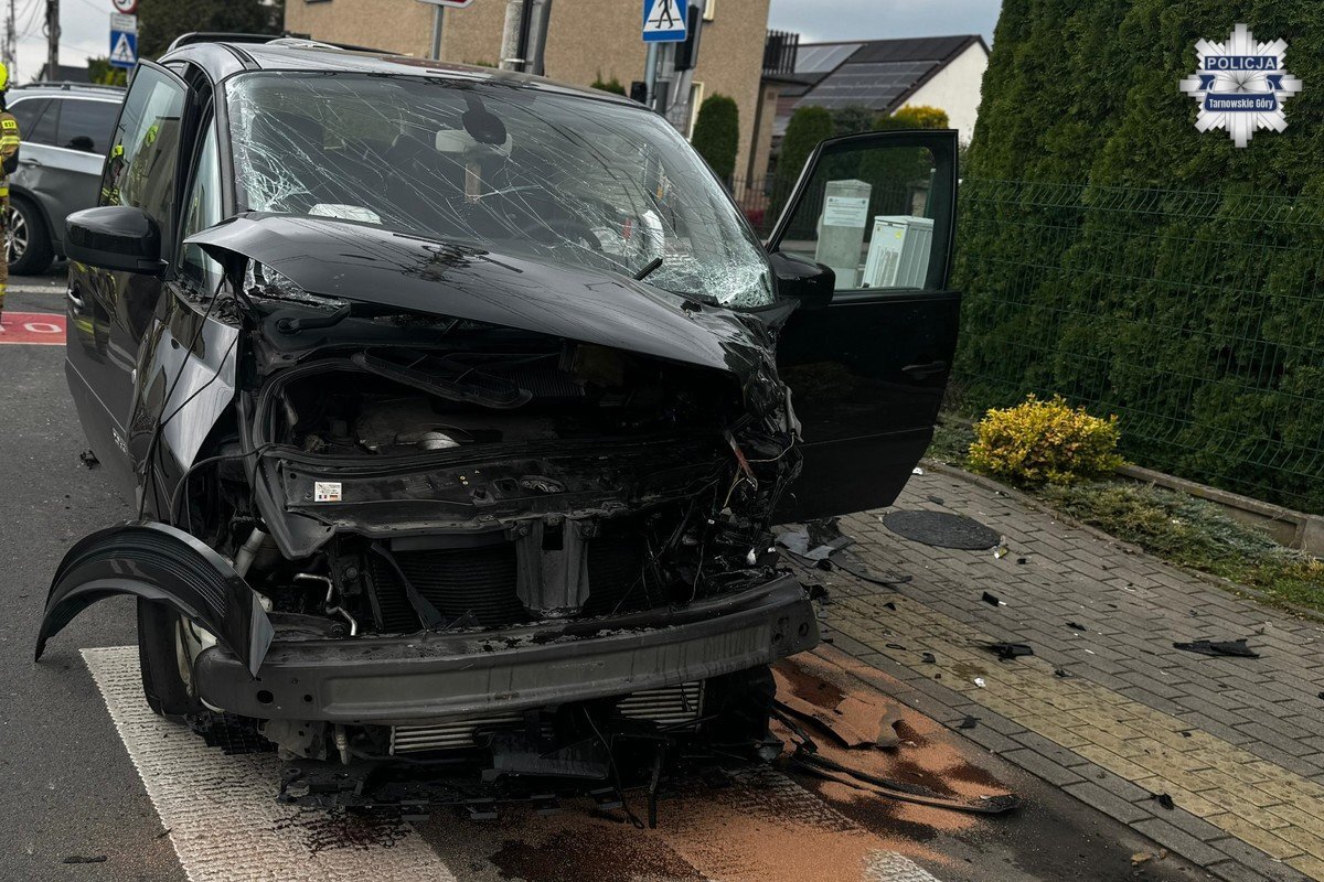 Wypadek w Pyrzowicach
