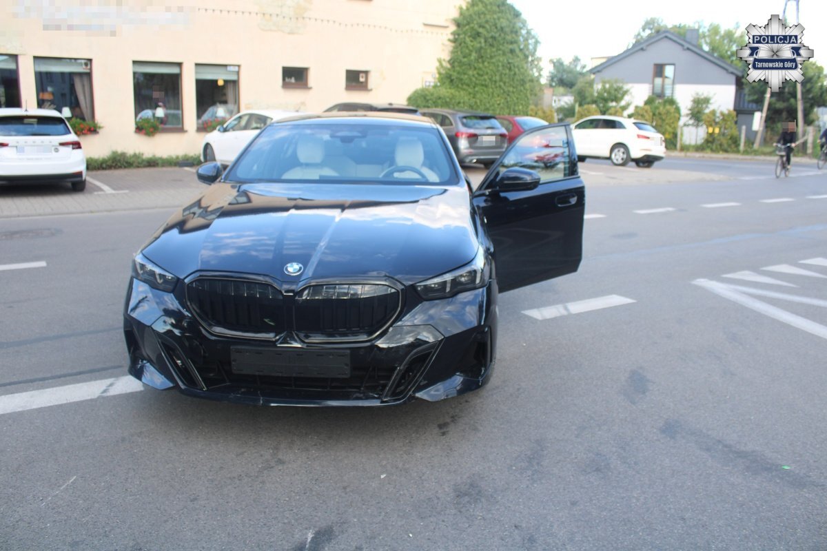 Wypadek z motorowerzystą w Świerklańcu