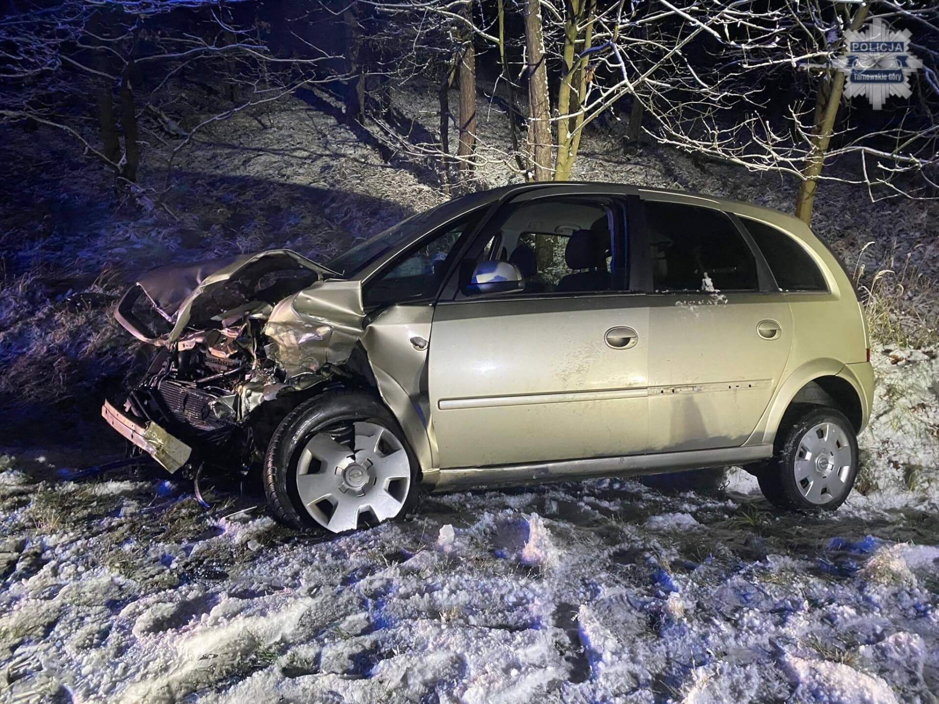 Wypadek na DK 11 w Tworogu