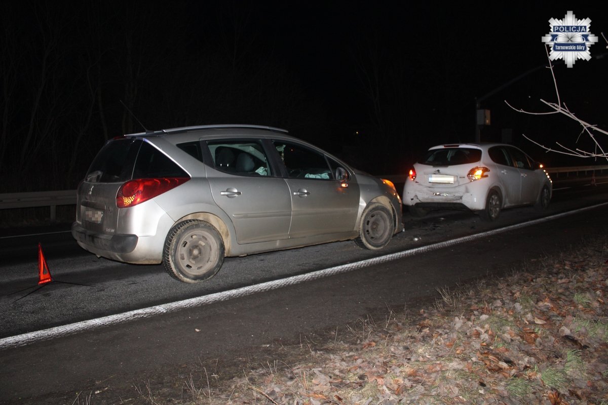 Zderzenie na Obwodnicy w Tarnowskich Górach